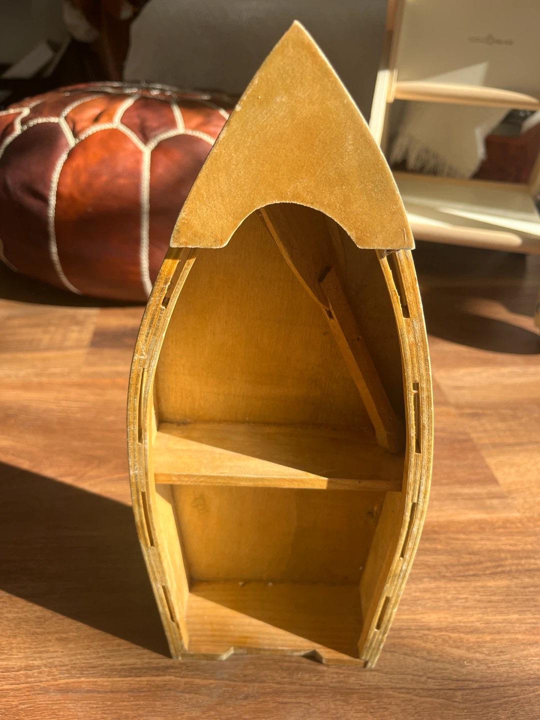 Decorative Wooden Boat Shelf
