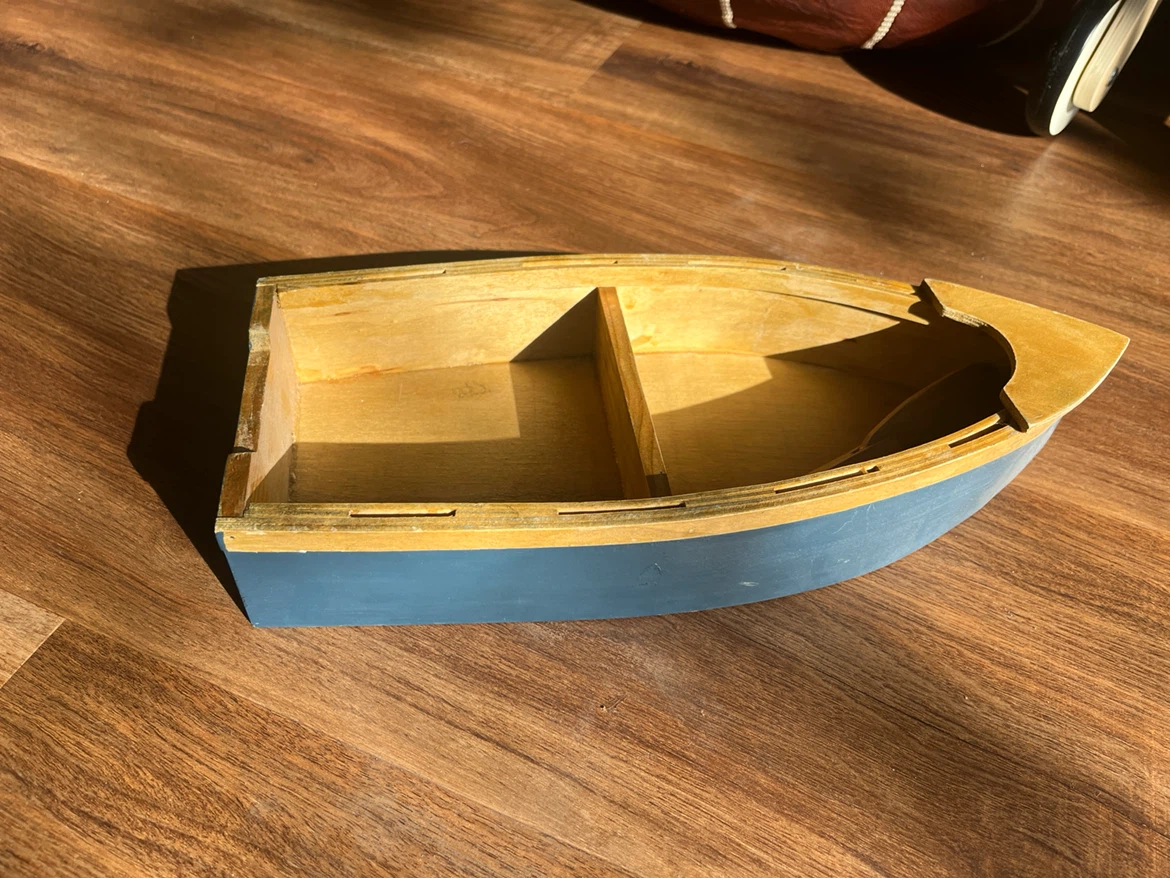 Decorative Wooden Boat Shelf - photo 2