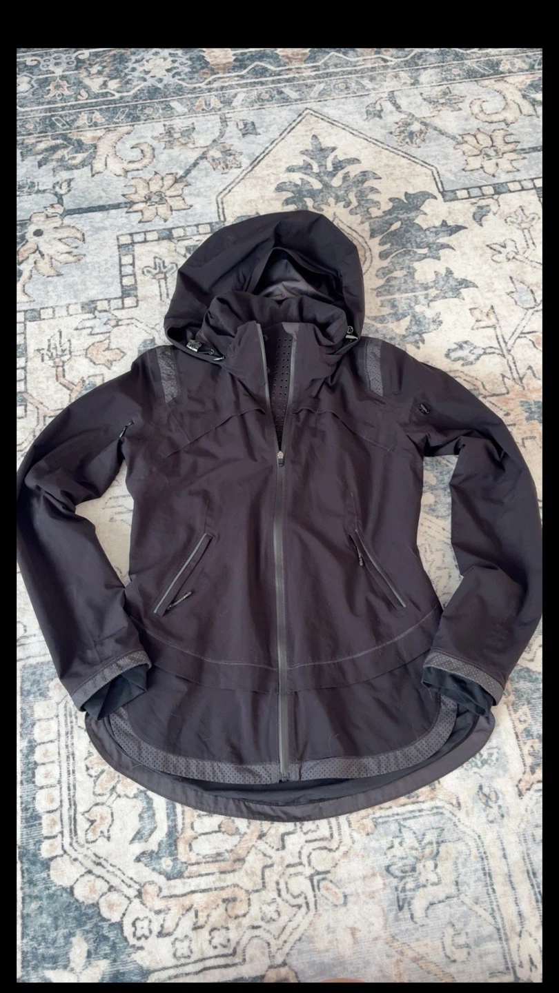 Lululemon Black Hooded Jacket