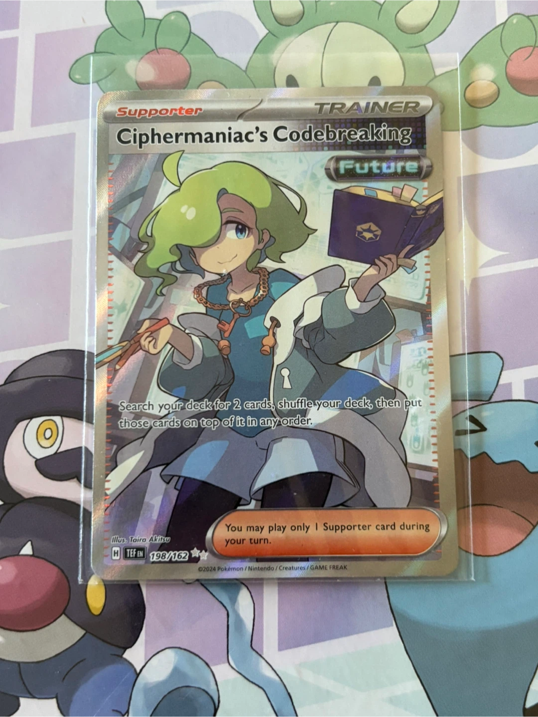 Ciphermaniac’s codebreaking Pokemon card