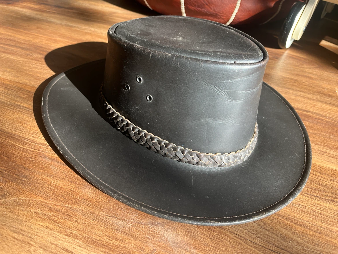 Kakadu Traders Australia Leather Hat