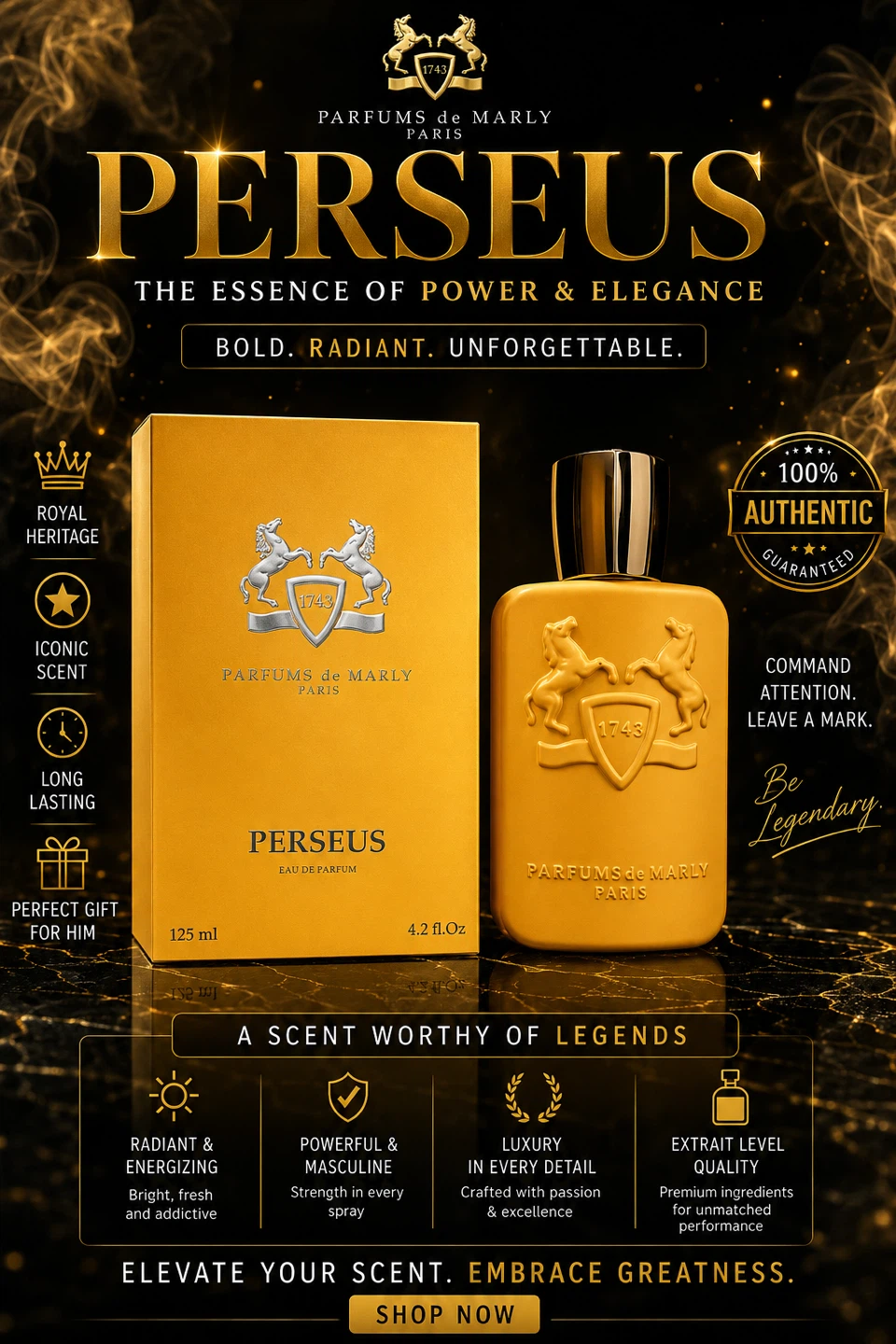 Parfums de Marly Perseus Eau de Parfum 125ml