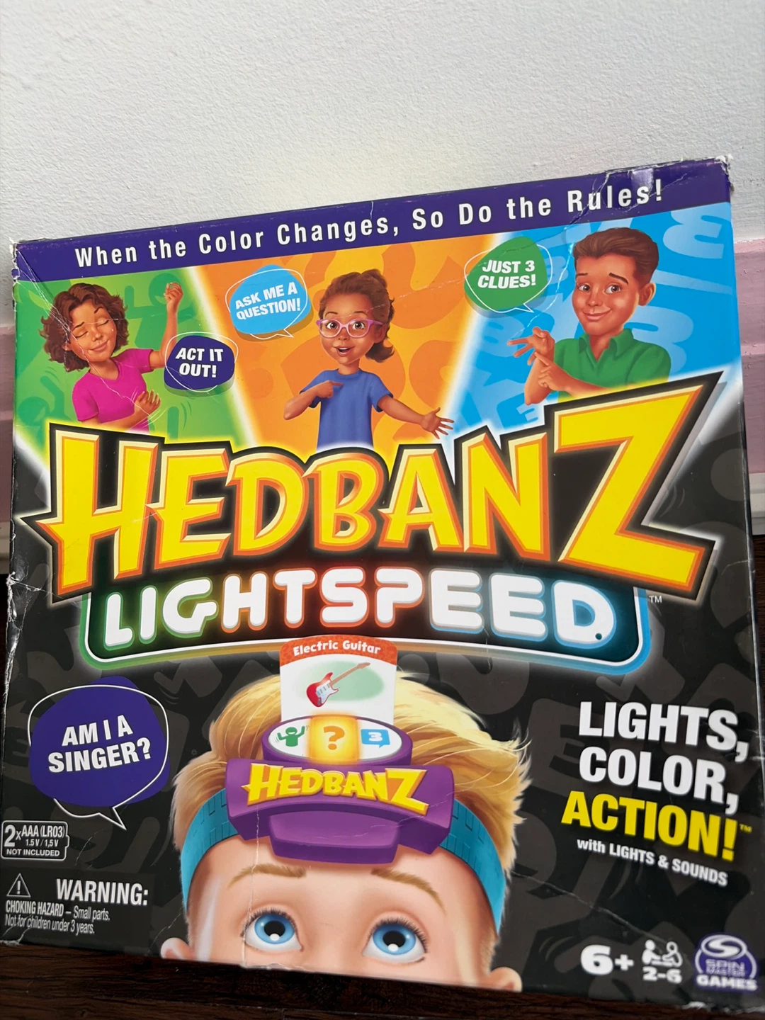 Hedbanz Lightspeed Game
