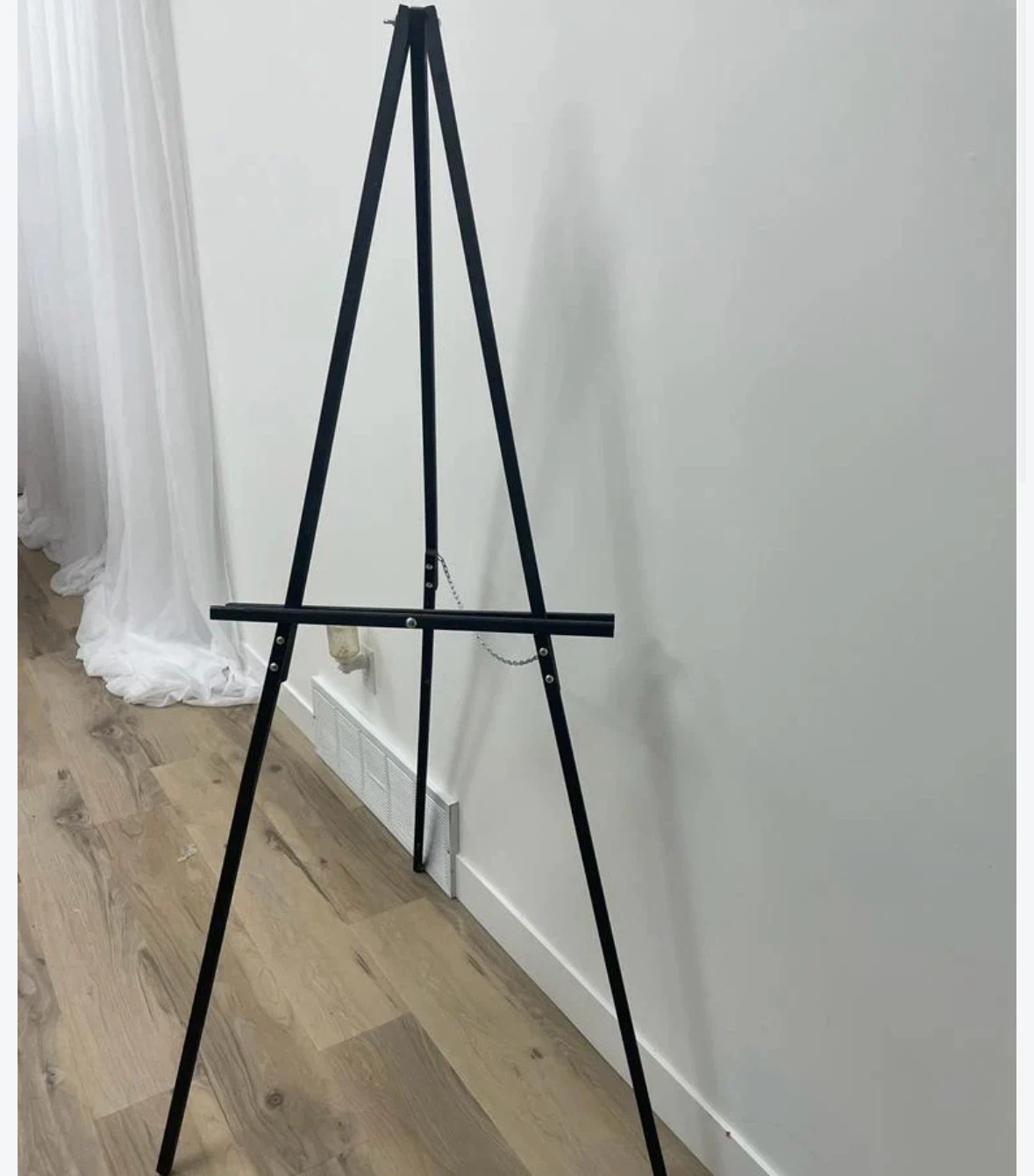 Black wooden Tripod Display Easel