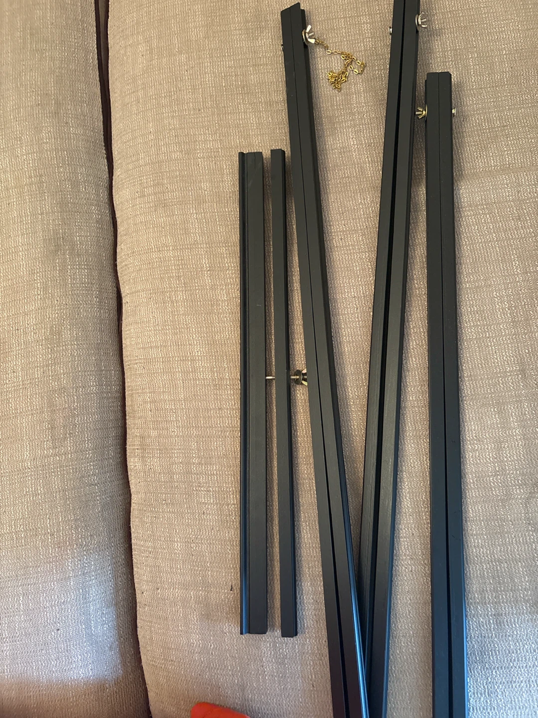 Black wooden Tripod Display Easel - photo 2