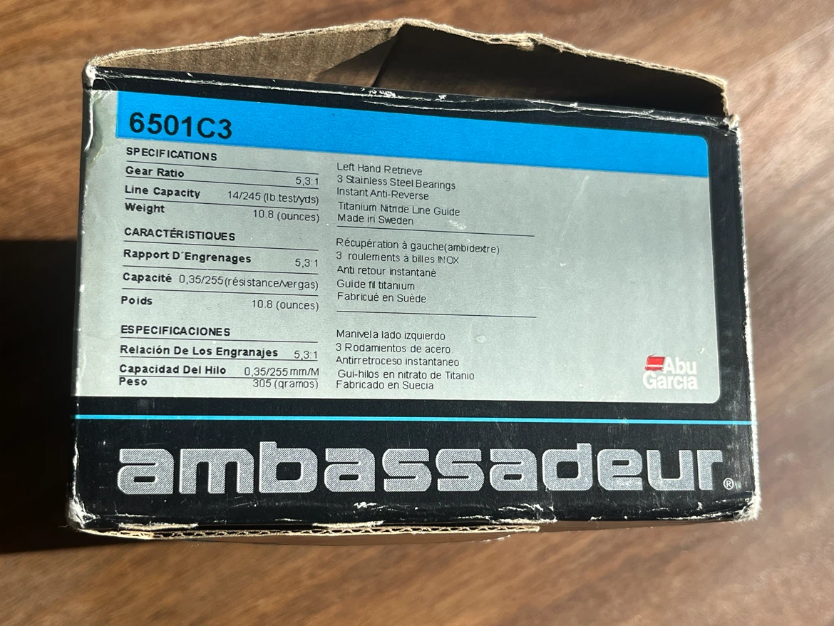 Abu Garcia Ambassadeur 6501C3 Fishing Reel - photo 2
