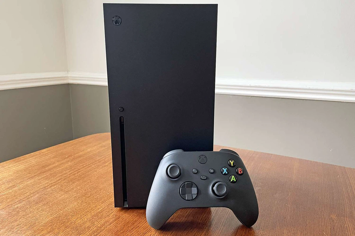 Microsoft Xbox Series X Console and Controller