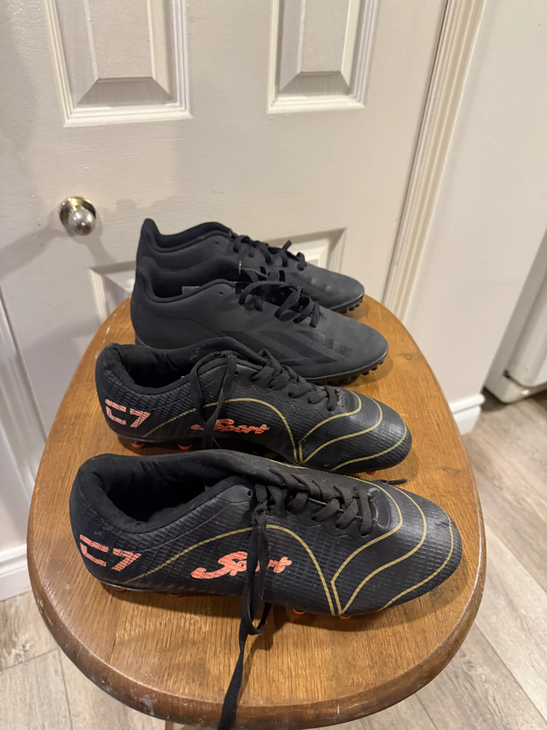 Two pairs of soccer cleats - photo 2