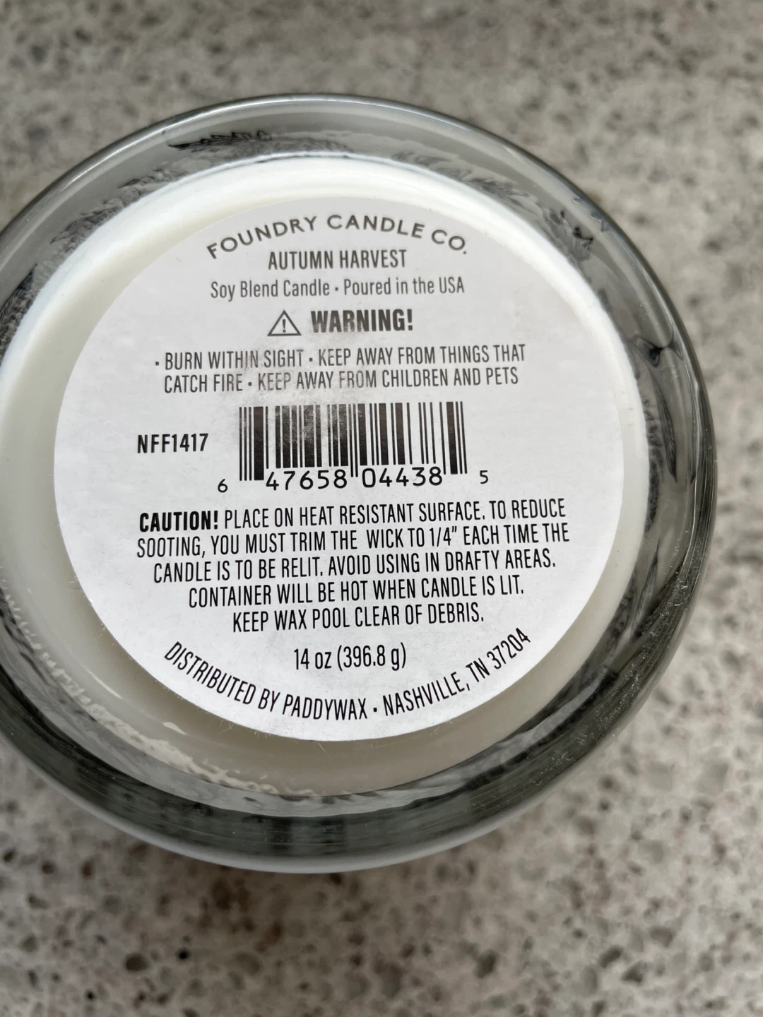 Foundry Candle Co. Autumn Harvest Soy Candle - photo 2