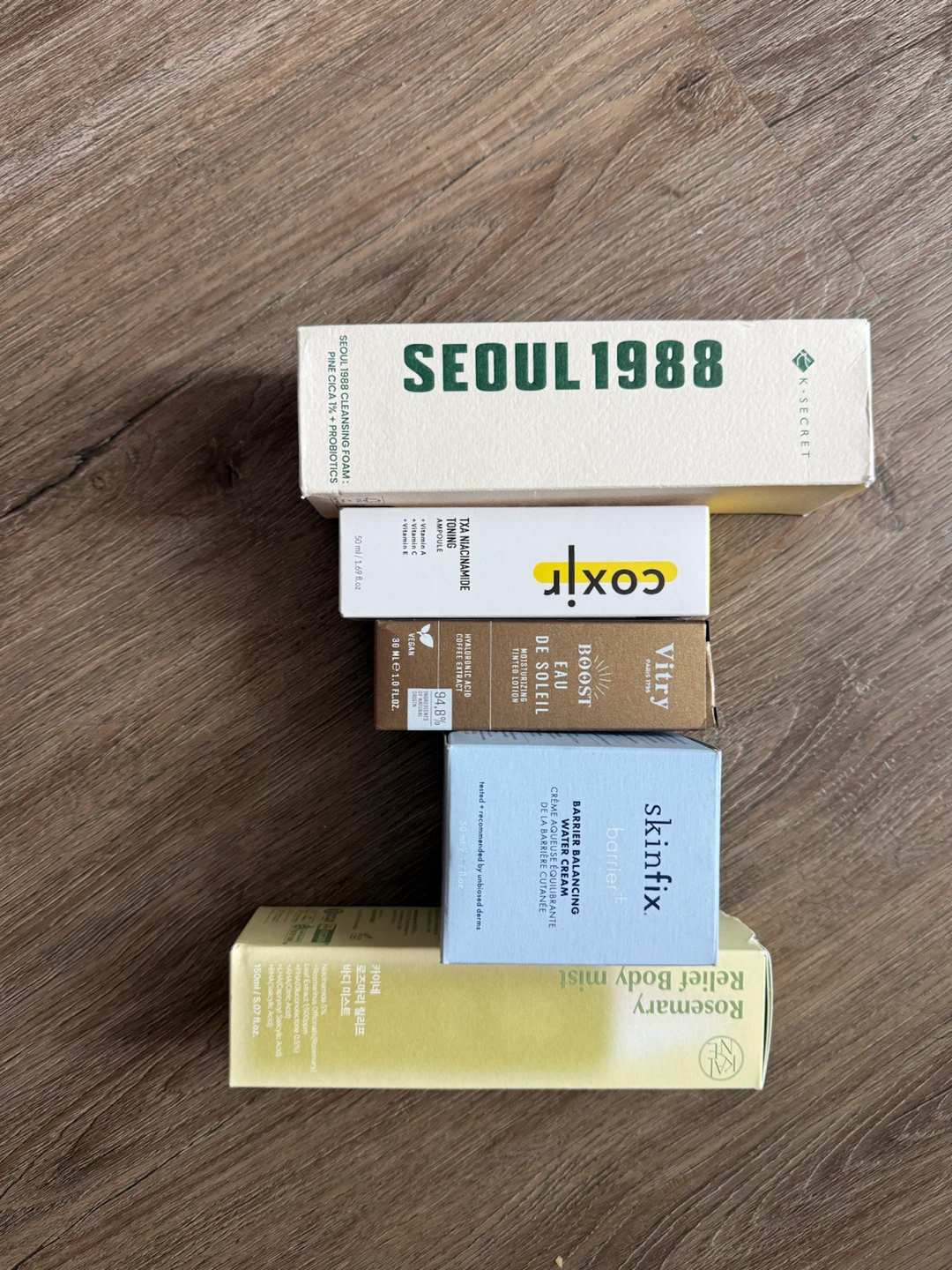 Set of 5 Skincare Products