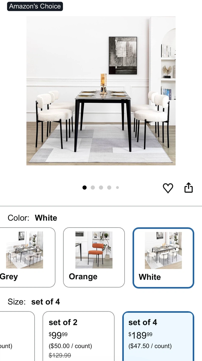 Dining Table & Chairs - photo 3