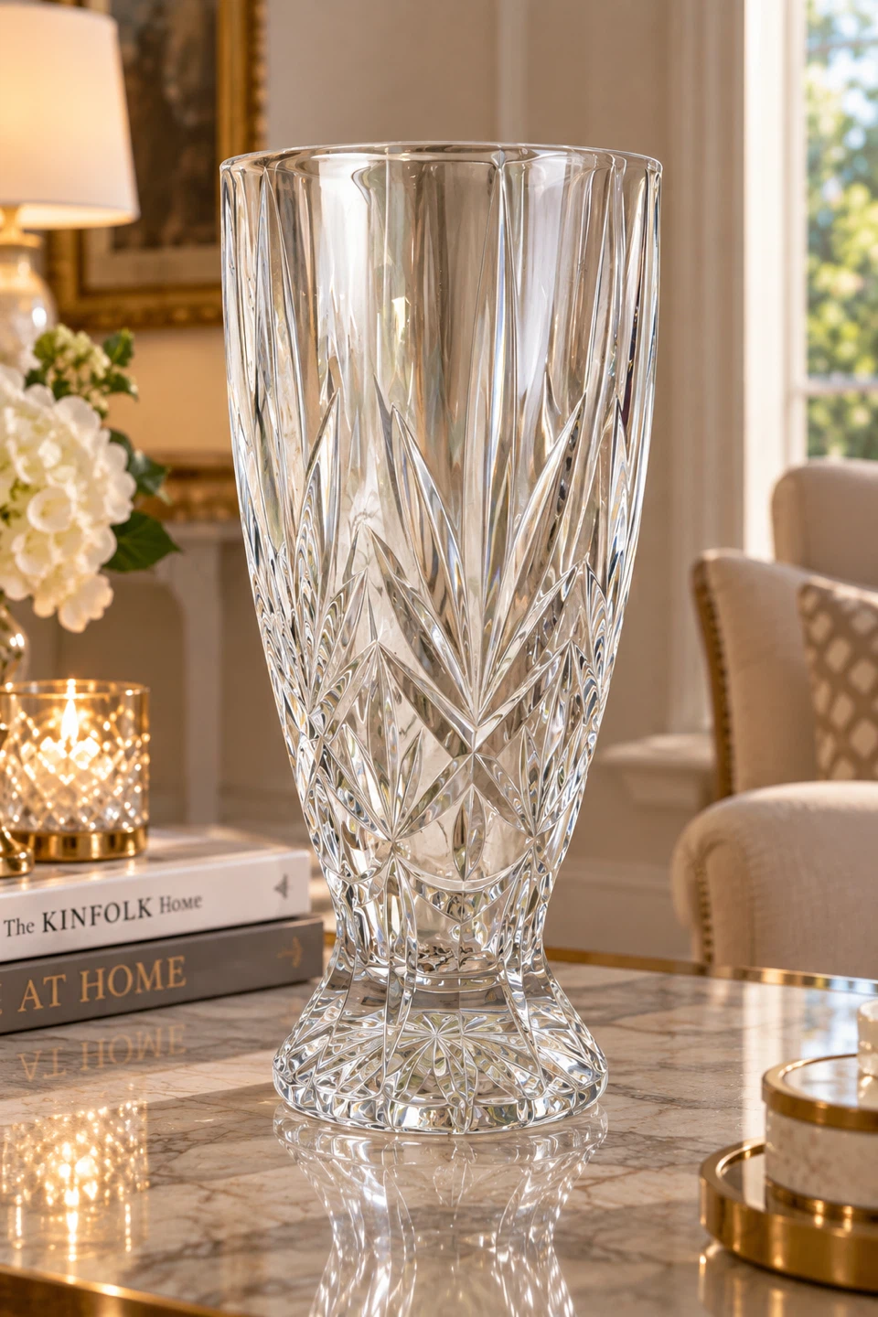 Cut Crystal Decorative Vase - photo 2