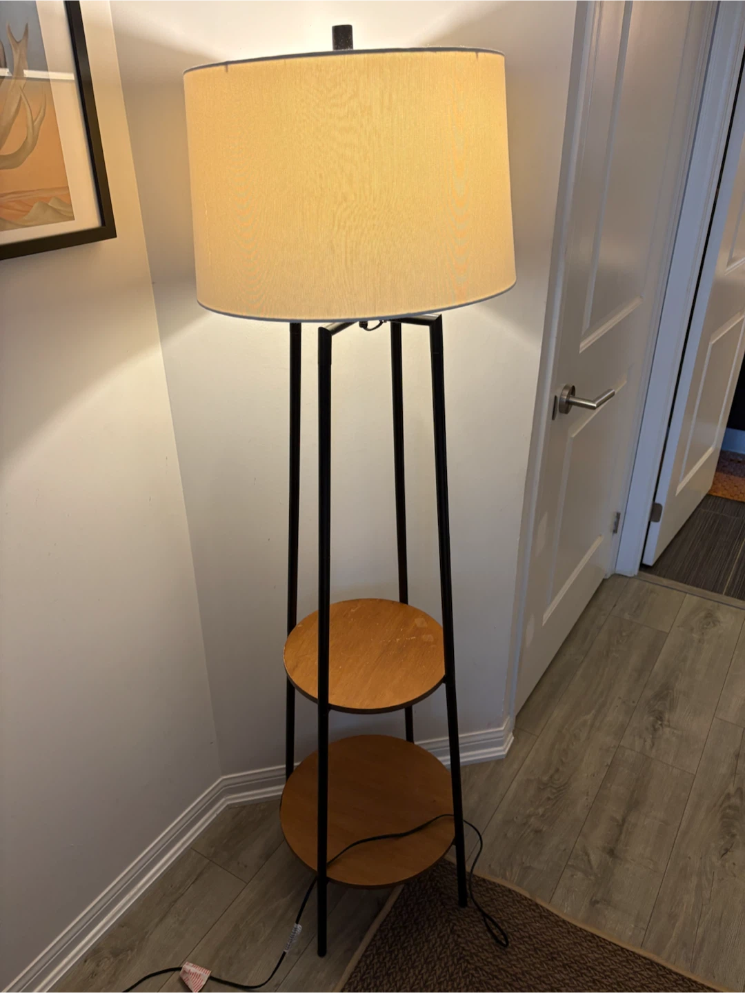 Lamp with build-in shelving - photo 2
