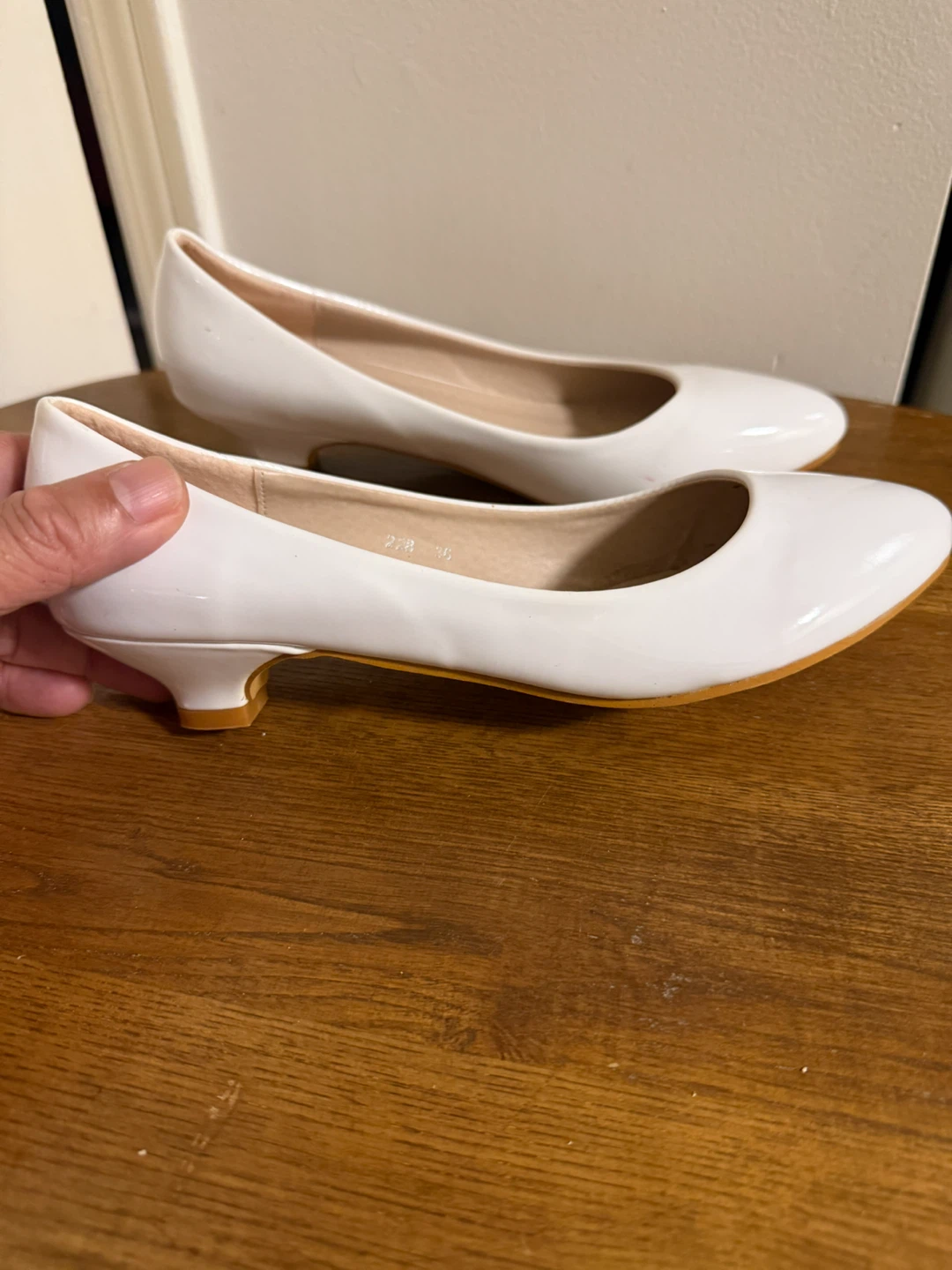 Kateya White Kitten Heels - photo 3