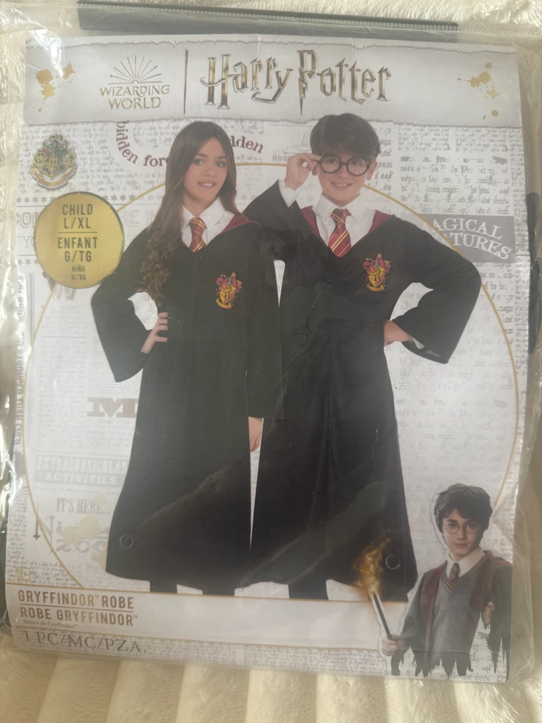 Harry Potter Halloween Costume for Kids, Large/Extra Large - photo 2
