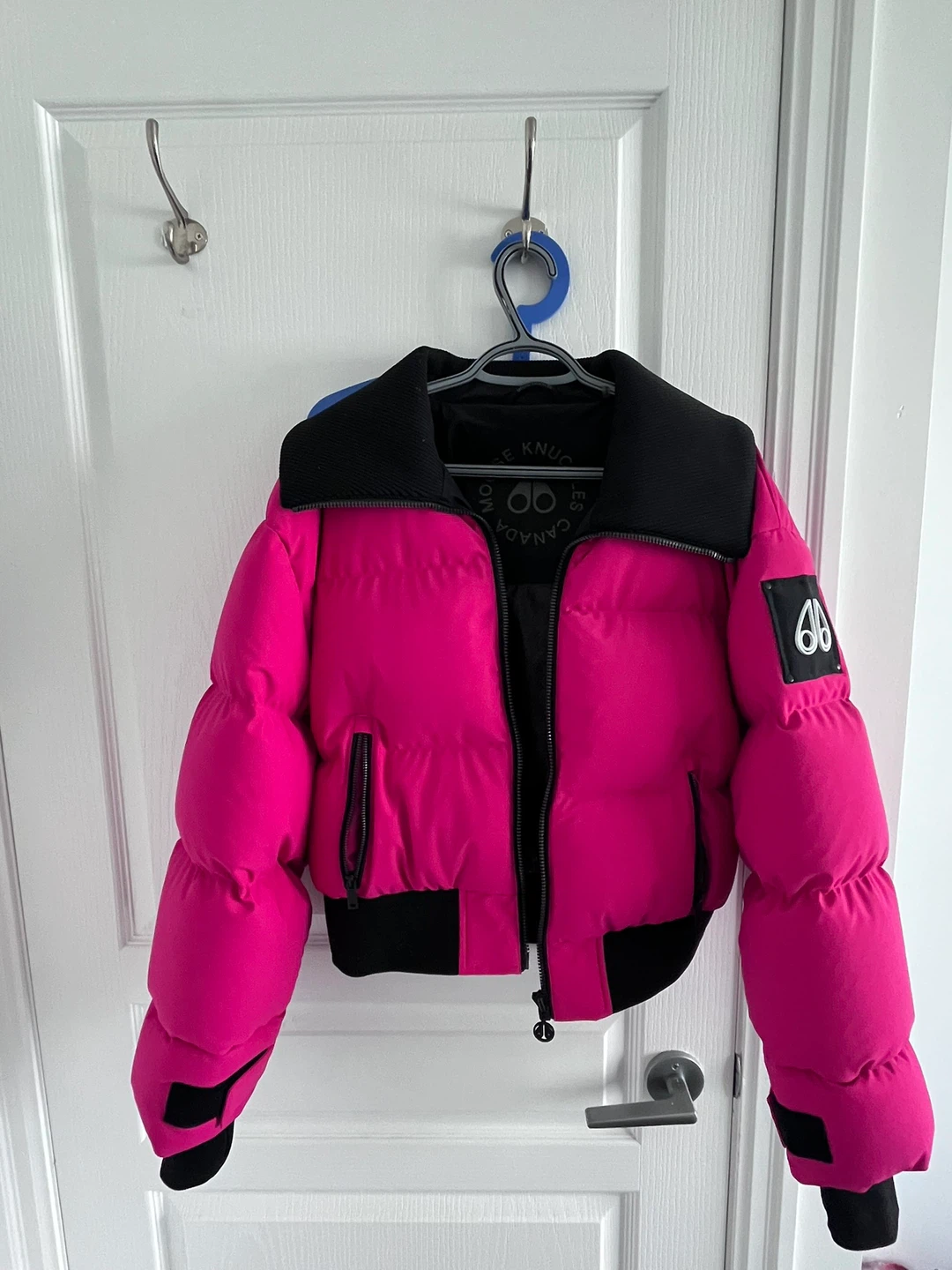 Moose Knuckles Puffer Jacket - Pink - photo 2