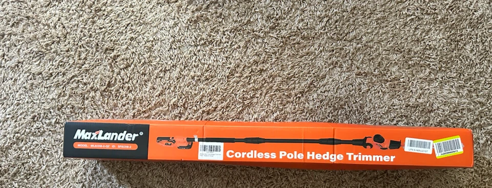 MaxLander Cordless Pole Hedge Trimmer