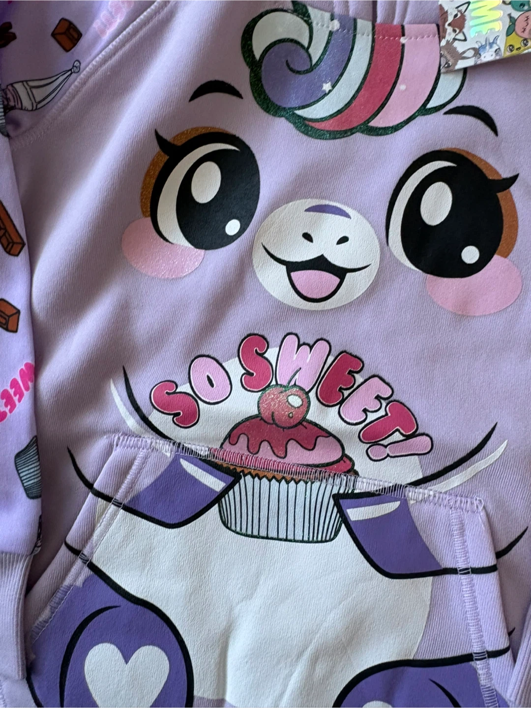 Funziez Unicorn Hoodie Size 7/8 - photo 2
