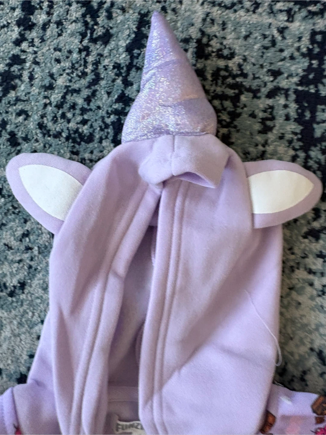 Funziez Unicorn Hoodie Size 7/8 - photo 4