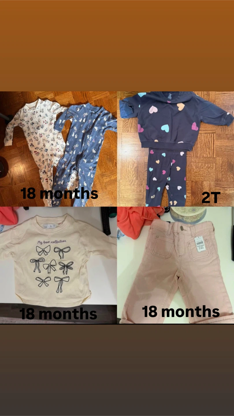 Assorted Toddler girl Clothing