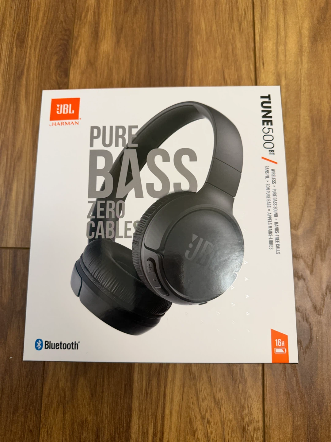 BRAND New! JBL Tune 500BT Wireless Headphones - Black