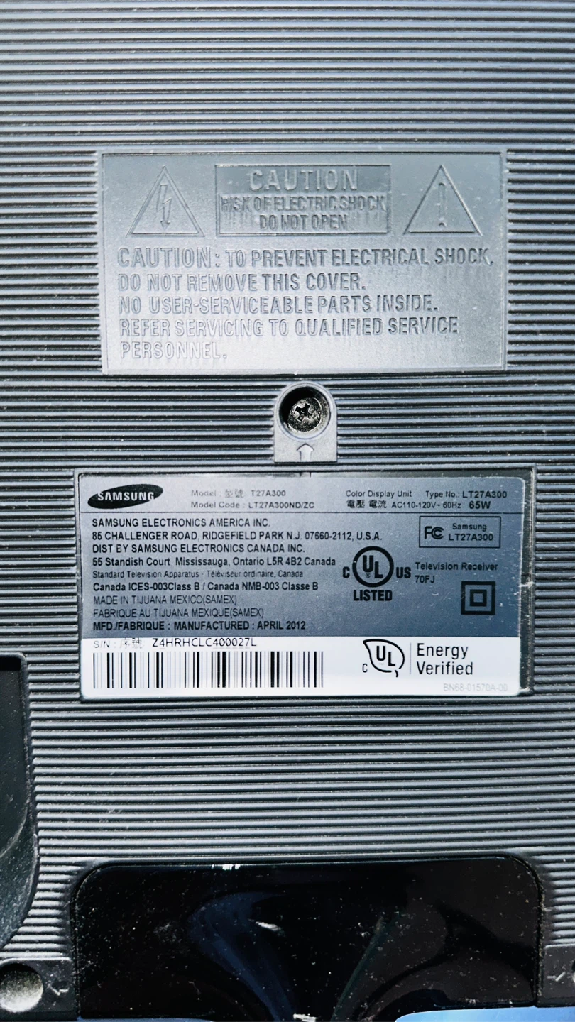 Samsung 27 inch HD Monitor - photo 3