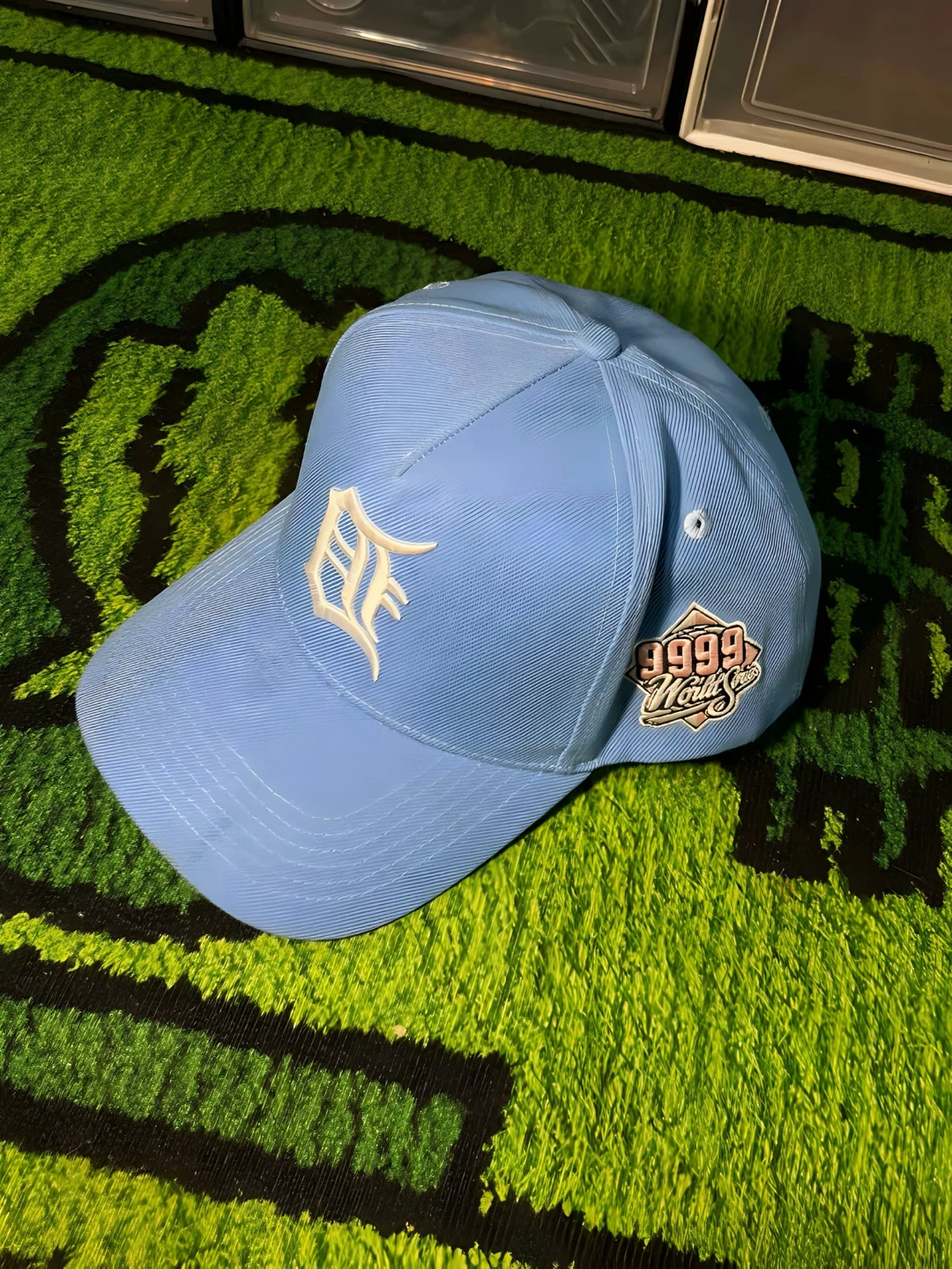 Light Blue Juice WRLD 999 World Series Hat