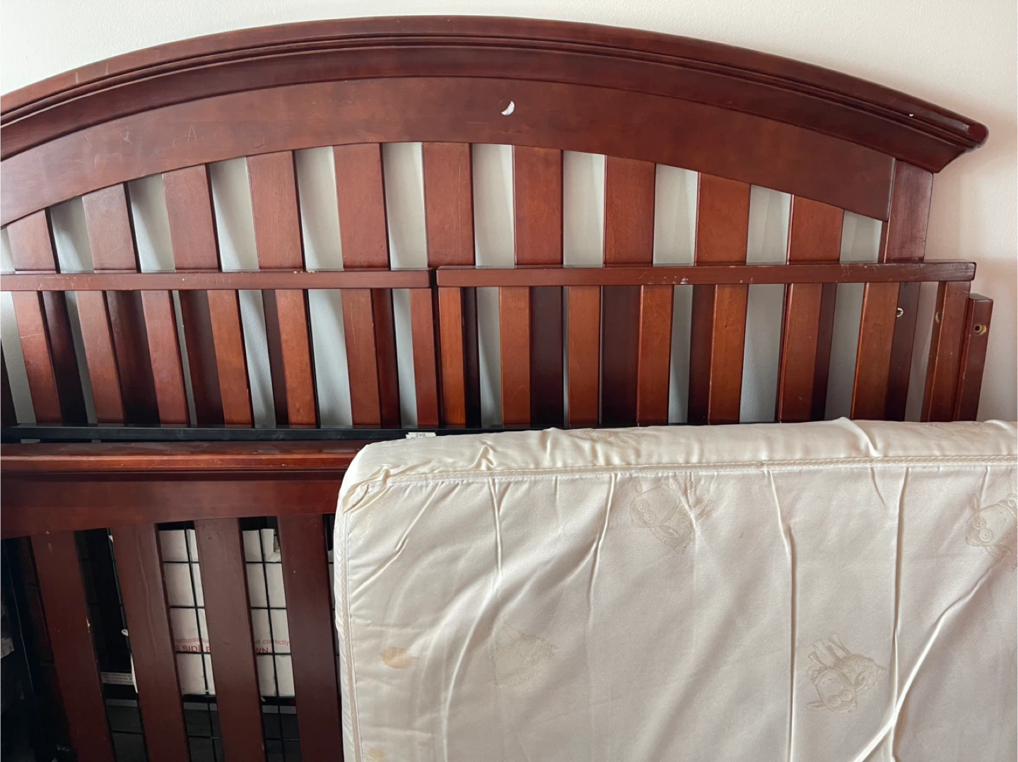 Convertible Baby Crib and Mattress - photo 3