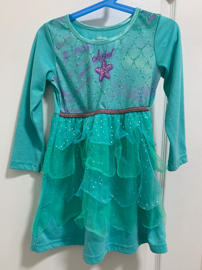 4T Disney Brand Ariel Dress