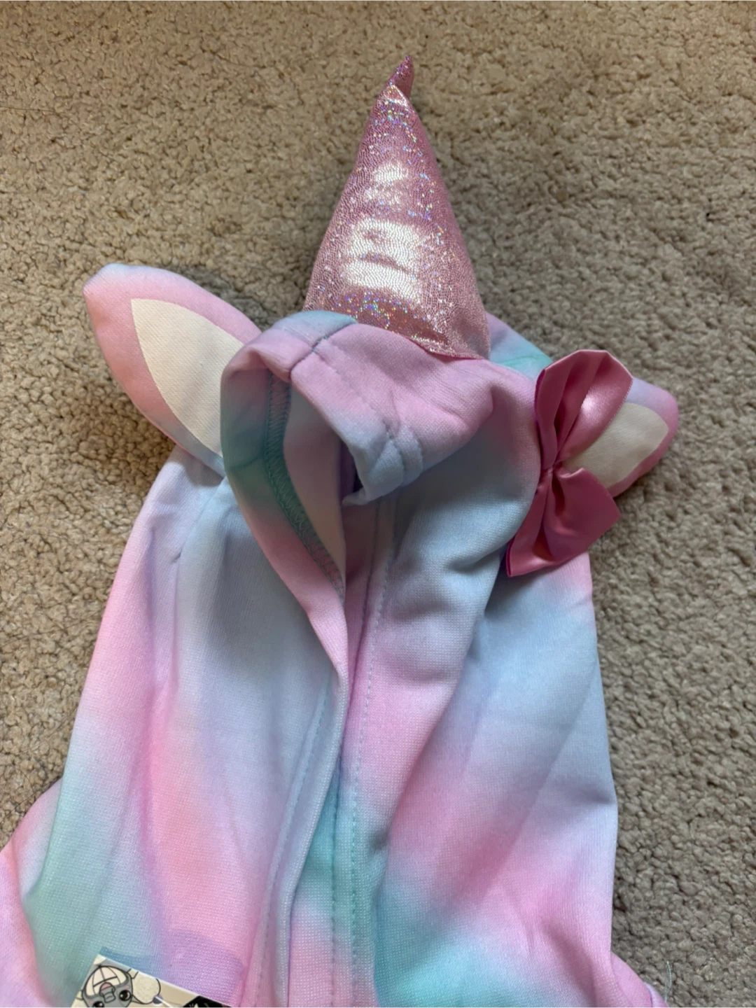 Funzietime Unicorn Hoodie Size 7/8 - photo 3