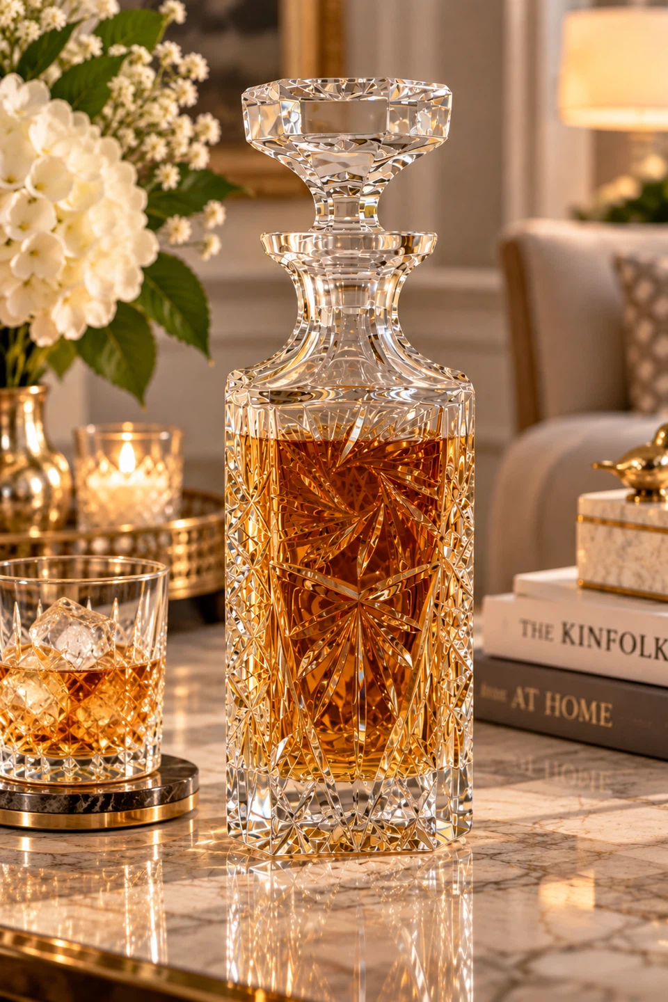 Crystal Whiskey Decanter