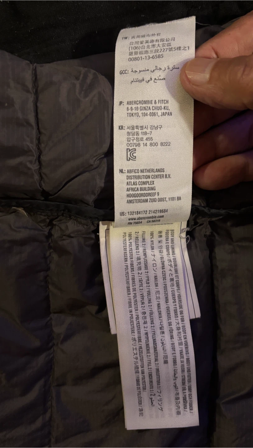 Abercrombie & Fitch Down Insulated Jacket (size XL) - photo 5