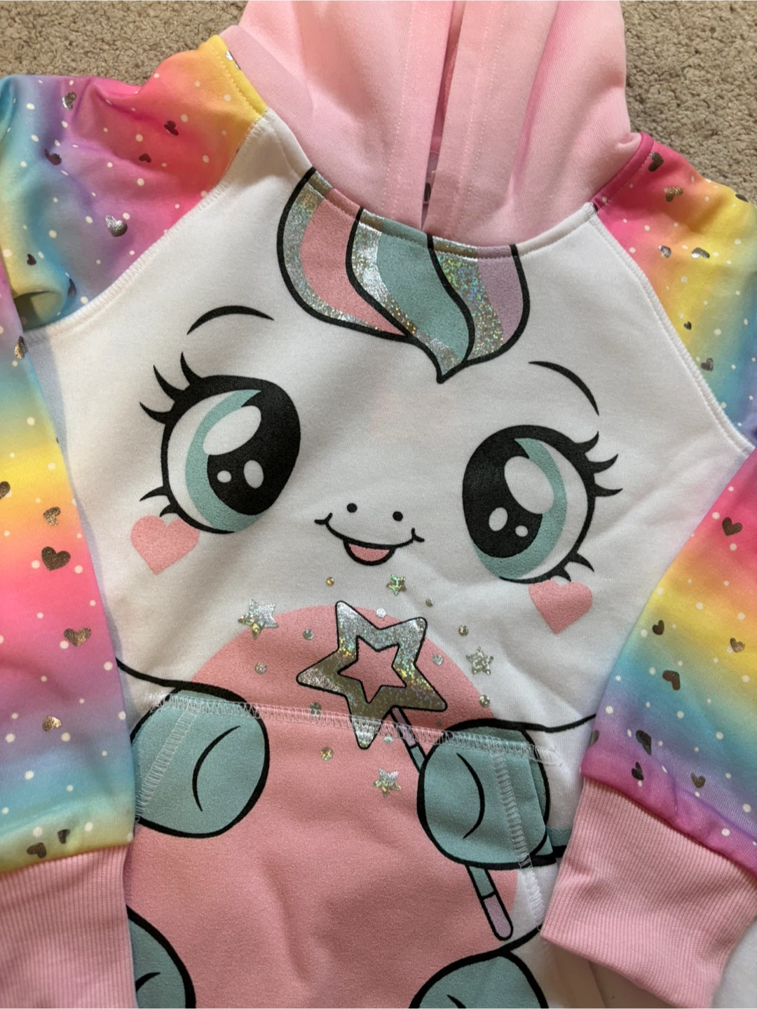 Funzietime Unicorn Hoodie S (7-8) - photo 2
