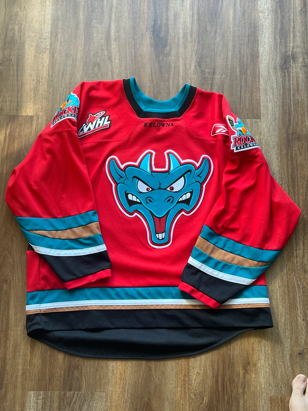 Kelowna Rockets Hockey Jersey