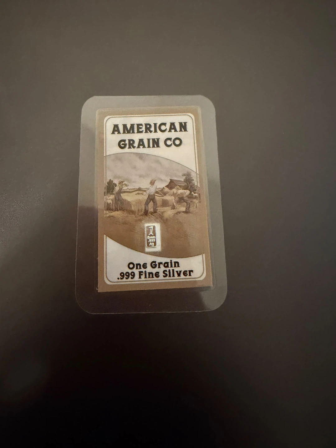American Grain Co 1 Grain .999 Fine Silver
