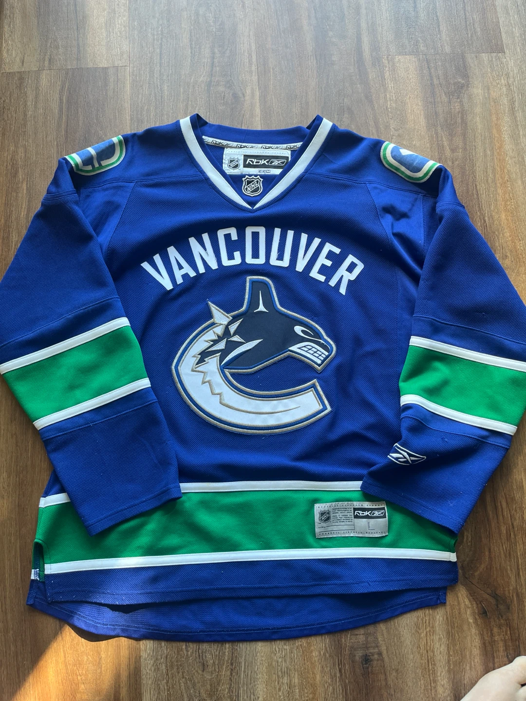 Reebok Vancouver Canucks NHL Jersey