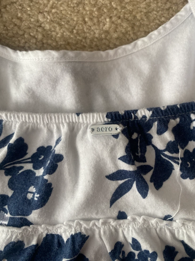 Vintage Aeropostale Floral Print babydoll top - photo 3