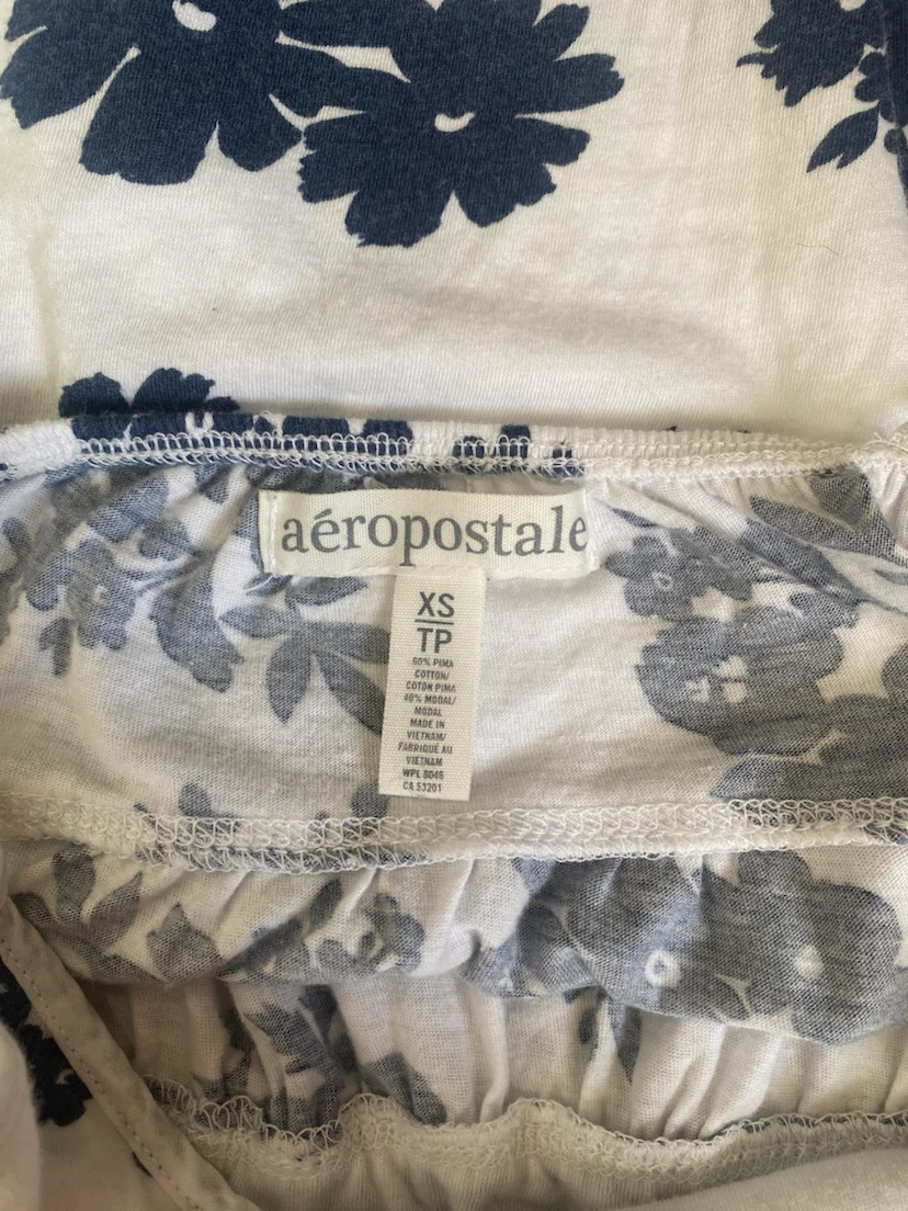 Vintage Aeropostale Floral Print babydoll top - photo 4