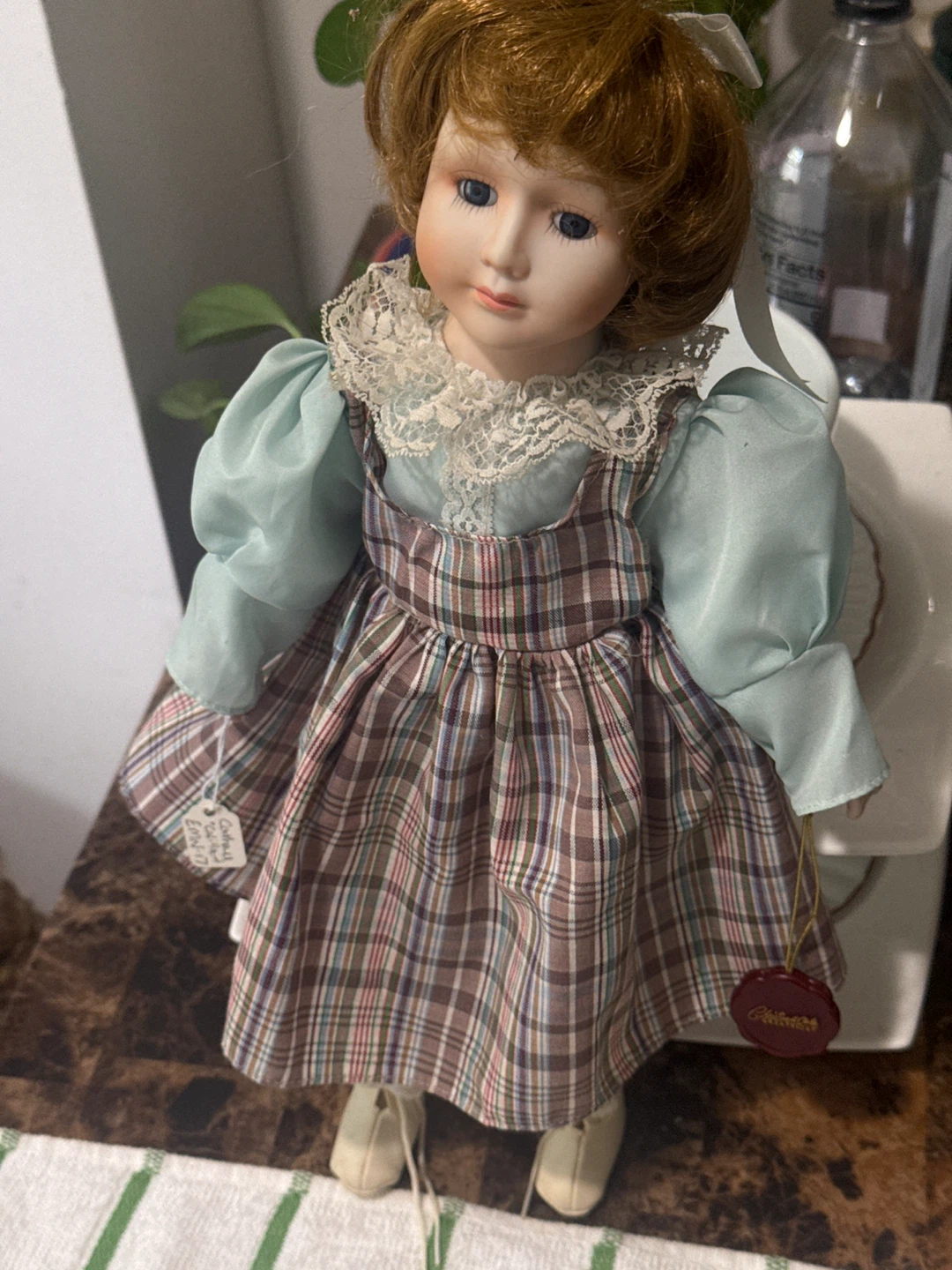 Christine et Cecile Porcelain Doll Calillat