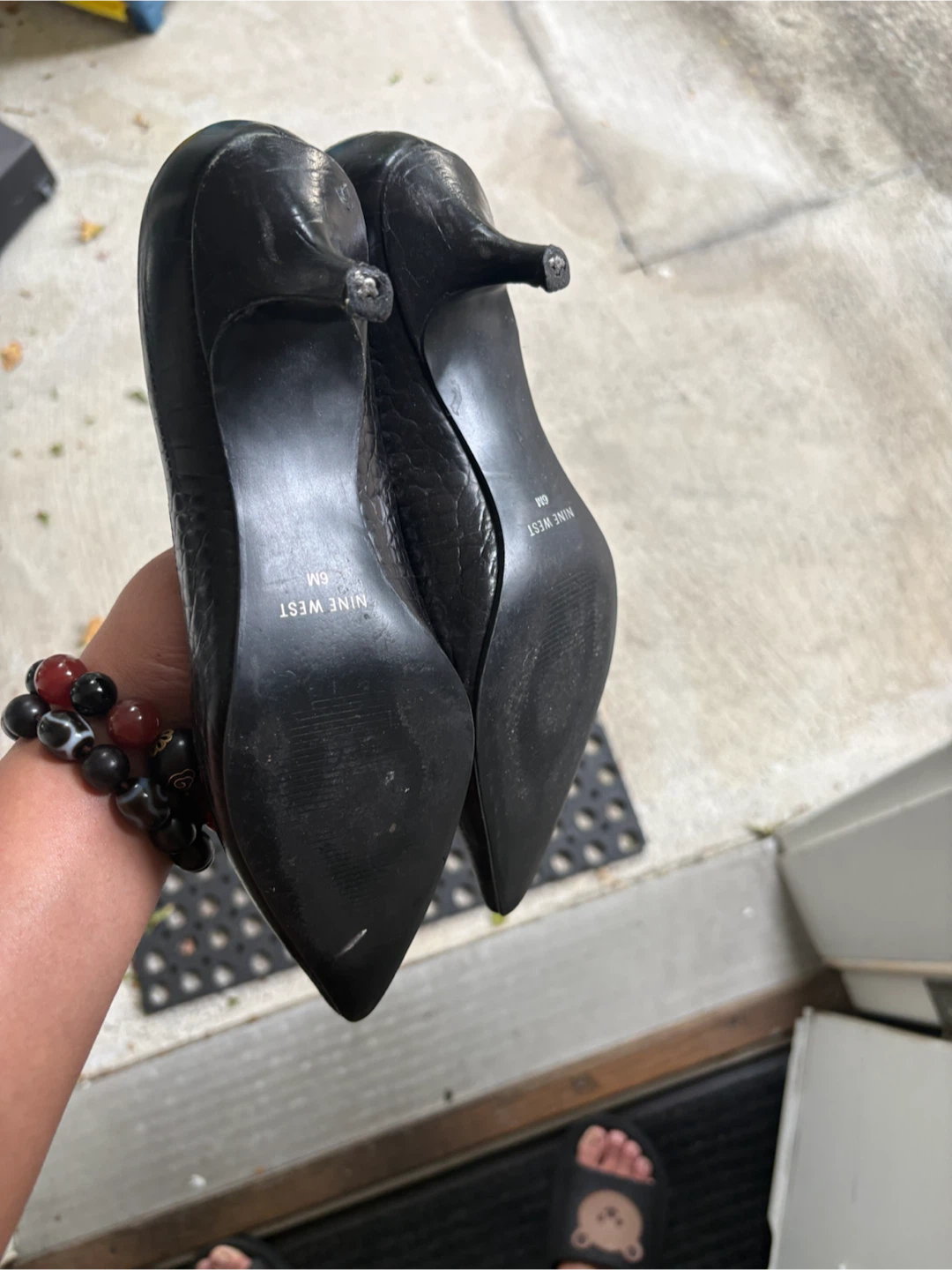 Nine West Black Pointed Heels - photo 2