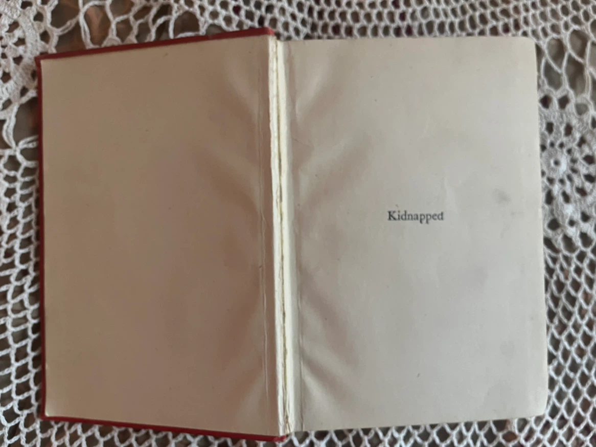 Vintage Book- Kidnapped  by R.L. Stevenson, year? - photo 4