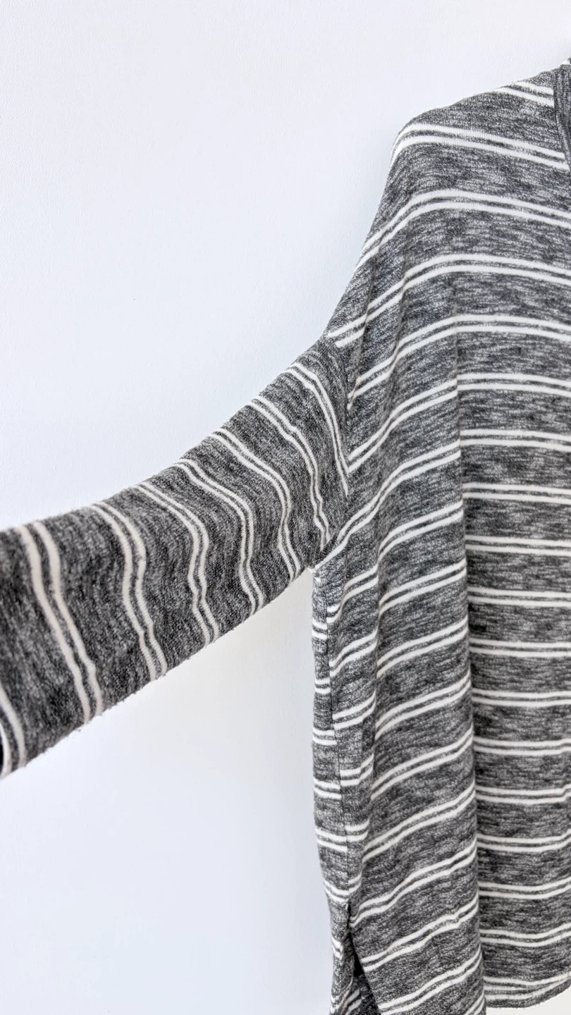 Sundry Striped Turtleneck Top - photo 3