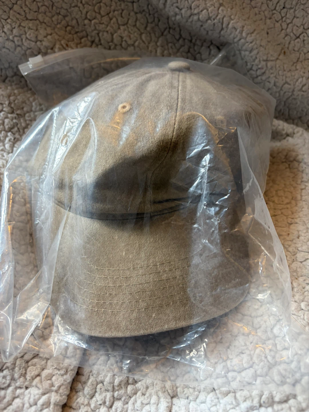 Tan Cotton Baseball Cap - photo 4