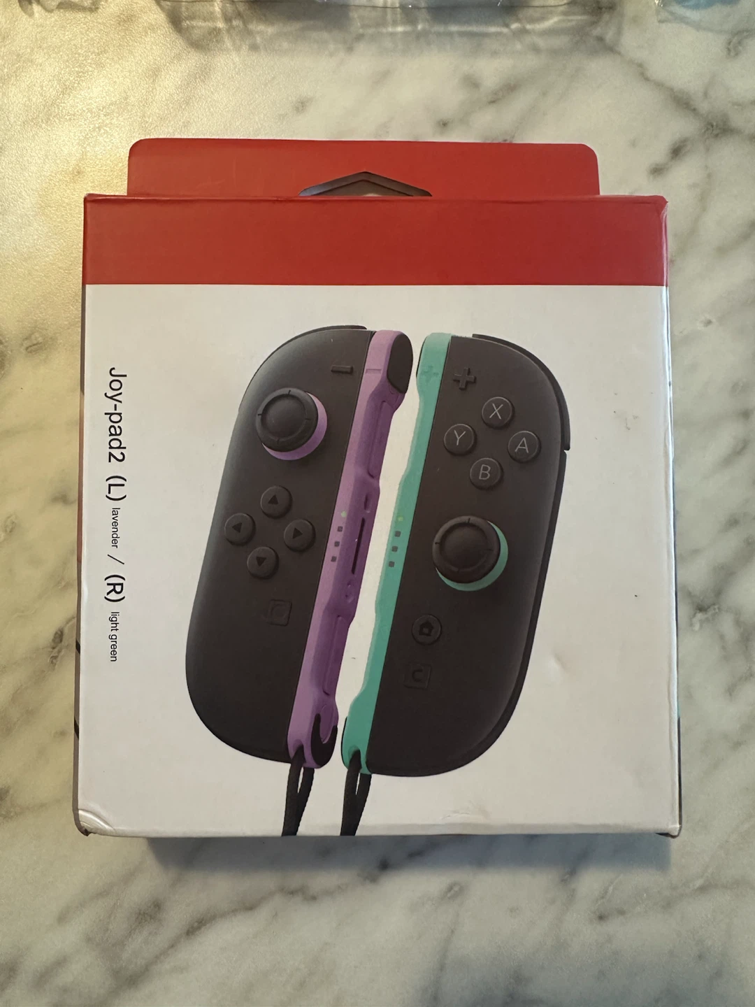 Switch 2 Joy-pad2 Lavender and Light Green Controllers