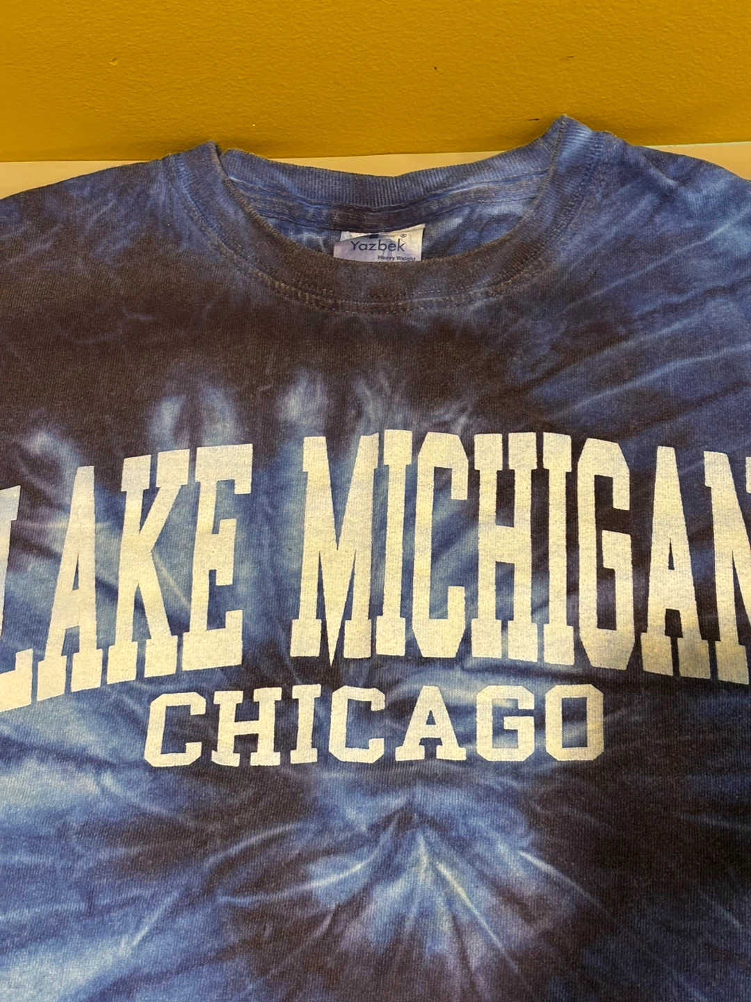 Yazbek Lake Michigan Chicago Tie-Dye T-Shirt - photo 2