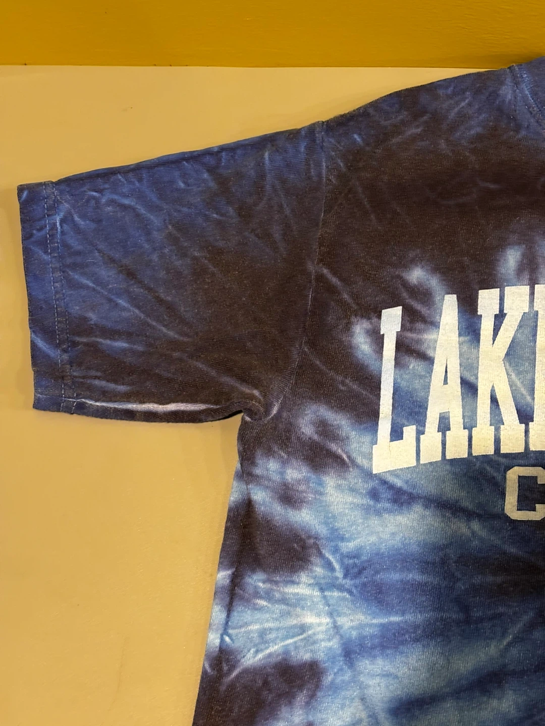 Yazbek Lake Michigan Chicago Tie-Dye T-Shirt - photo 3