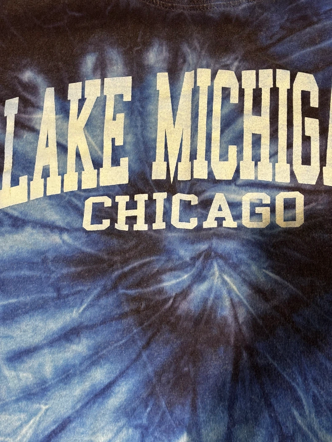 Yazbek Lake Michigan Chicago Tie-Dye T-Shirt - photo 4