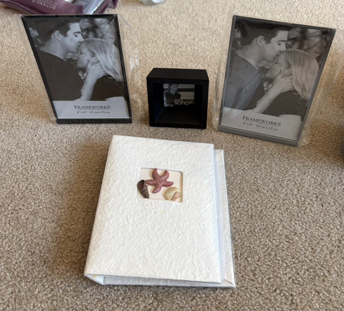 Photo Frames and Album Set