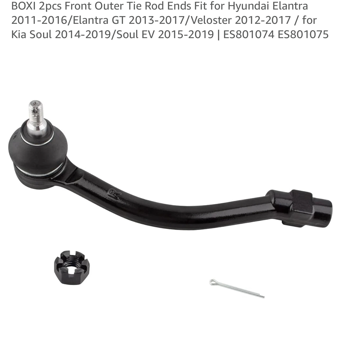 BOXI Front Outer Tie Rod Ends 2pcs - photo 4