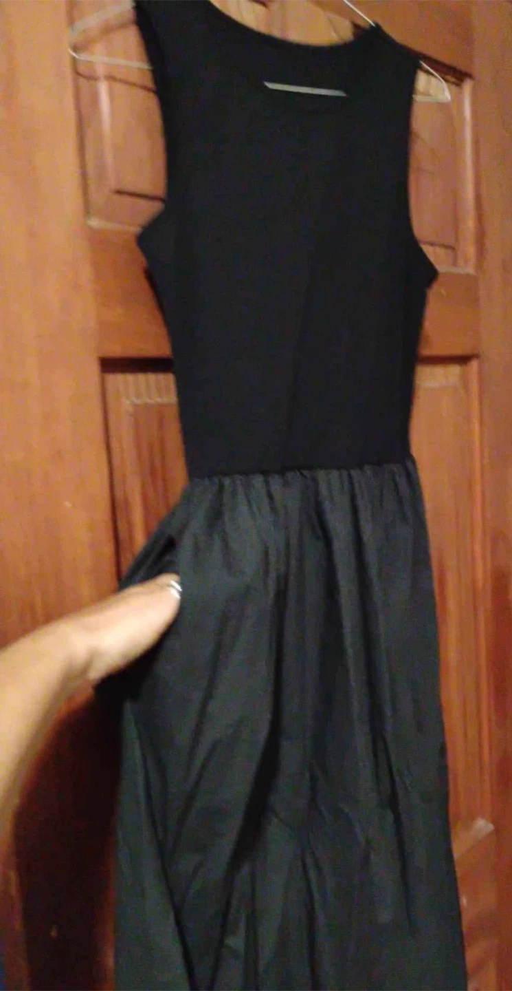 Commense Black Sleeveless Dress - photo 2